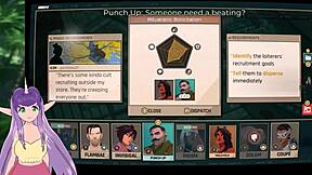 Blonde bodybuilder brunette tackle comic game dispatch part 3