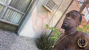 Lucky Rome Major Rims And Screws Monica Santhiago's Big Ass Pussy Holes With Big Black Cock