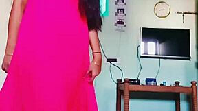 damn, tamil college girl's stripping got me hooked already??