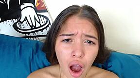 petite teen 18 plus hits vaginal orgasm from intense pussy groping outdoors