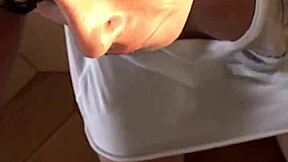 A Steamy Early Morning Blowjob from Petite Skinny Candie Cross Wakes Me Right Up