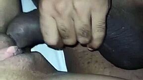 damn this bbw brazilian milf's big pussy grips my cock so tight during anal