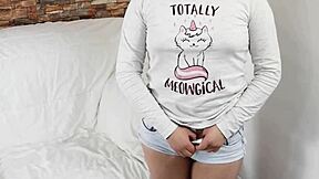 cute petite latina 18-year-old screams in pain from first anal creampie pov doggystyle