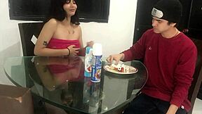 hey, strawberries with cream are great but your cock tastes way better full story