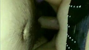 My wife slips into sexy lingerie for that creamy cum inside finish