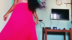 damn, tamil college girl's stripping got me hooked already??