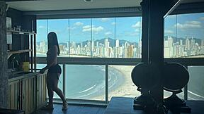 millionaire invites me to his duplex then bends me over for sensual missionary cowgirl pussy riding orgasm