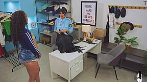 Petite Latina Lesbians Kiss and Squirt Passionately