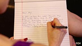 what happens when two teens meet a mature blonde in the hot tub for lesbian play with toys and licks