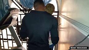 damn! big ass 45yo client seduces gym instructor rams bbc in horny pussy!