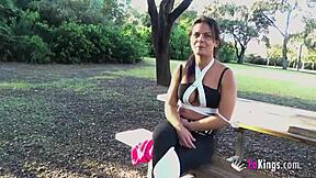 Big Titted Natali Quinn Hunts Giant Cock for Wild Ride