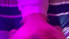 Big ass slut dominated with blowjob