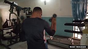 damn! big ass 45yo client seduces gym instructor rams bbc in horny pussy!