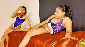 Uttaran20 Girls Club Threesome with Hardcore Anal and Squirting