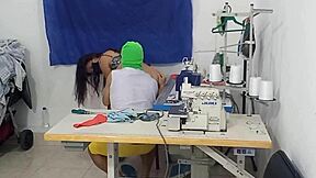 Tempted by Coworker Leads to Vagina Sucking Frenzy