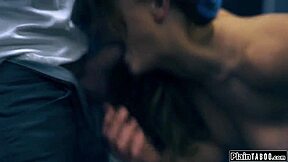 Busty milf's pussy fisted rough by doctor aiming for creampie impregnation