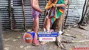 i fucked hot bengali boudi raini bent over anal outdoors so deep