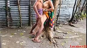 i fucked hot bengali boudi raini bent over anal outdoors so deep