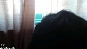 check out this sexy latina flashing shaved pussy in vidigal?