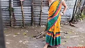 i fucked hot bengali boudi raini bent over anal outdoors so deep