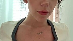 Whispered ASMR Handjob JOI for Boyfriend's Huge Tits Tease