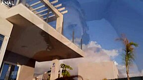 Chloe Lamour's Oiled Big Tits Ass Bent Over for Brutal Anal Doggystyle Facial Cumshot