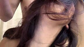 japanese teen saggy tits bounce in double creampie 3some