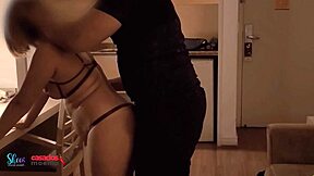 the married couple celebrates their wedding anniversary with the young trainer at the hotel