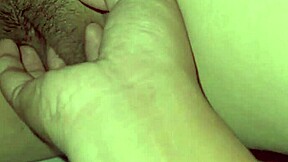 Plump Thai pussy grips fingers tight hinting at cock-crushing squeeze homemade leak