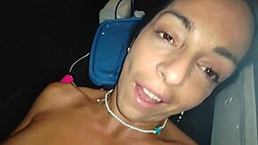 Hot Wife Rides Stranger's Cock in Parking Lot After He Gives Her Thrilling Ride Part 1