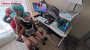 Maid Obeys Boss Son But Ends in Cum-Filled Fuck?