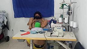 Tempted by Coworker Leads to Vagina Sucking Frenzy