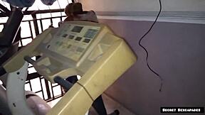 damn! big ass 45yo client seduces gym instructor rams bbc in horny pussy!