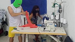 Tempted by Coworker Leads to Vagina Sucking Frenzy