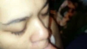 What if sloppy dominican latina deepthroats cock endlessly