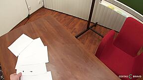 costas bravo's gaping anal fisting exam pushes edisson's huge ass to limits