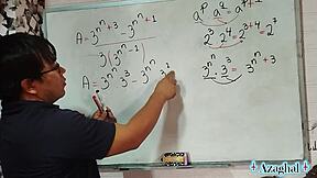 teacher drills nerd student in erotic math lesson