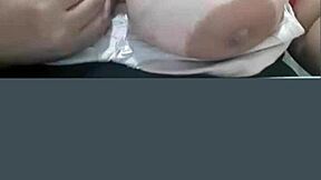 curvy turkish showgirl flaunts her huge tits and thick ass on stage