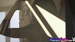 Victoria Antoinette Unveils Black Pussy in New Home