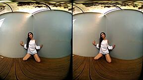 Damn! Young Asian Goddess Teases Petite Tits and Feet for You