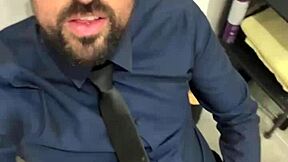 damn hung daddy strokes his meat hard 💦 cums buckets like a beast