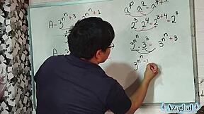teacher drills nerd student in erotic math lesson