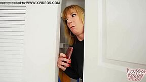 What if agent sa jay caught pawg nina kayy riding boyfriend's big cock?