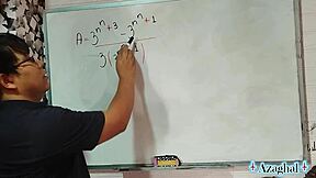 teacher drills nerd student in erotic math lesson