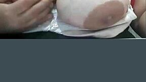 curvy turkish showgirl flaunts her huge tits and thick ass on stage