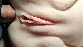 ready for crisp close-ups of cute fuck doll's big pussy double penetrated with toys?