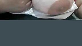 curvy turkish showgirl flaunts her huge tits and thick ass on stage