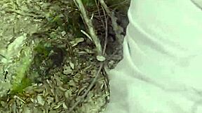 Hiking trail hides risky creampie in public park