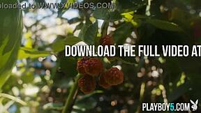 leighla habib bares petite milf body outdoors