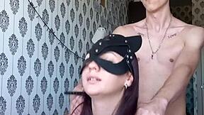 Young Students Feel Intense Passion During Camera Sex